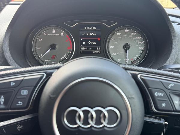 Audi S3 2.0 TFSI Black Edition Sportback S Tronic quattro Euro 6 (s/s) 5dr