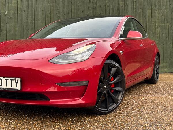 Tesla Model 3 (Dual Motor) Performance Auto 4WDE 4dr (Performance Upgrade)