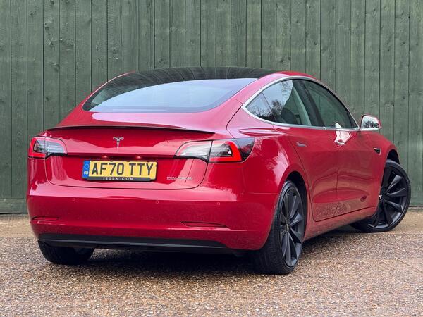 Tesla Model 3 (Dual Motor) Performance Auto 4WDE 4dr (Performance Upgrade)