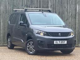 Peugeot Partner 1.5 BlueHDi 1000 Asphalt Premium Standard Panel Van SWB Euro 6 5dr at 0th