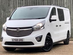Vauxhall Vivaro 1.6 CDTi 2900 BiTurbo ecoTEC Limited Edition Nav Crew Van L2 H1 Euro 6 (s/s) 5dr (6 Seat) at 7th