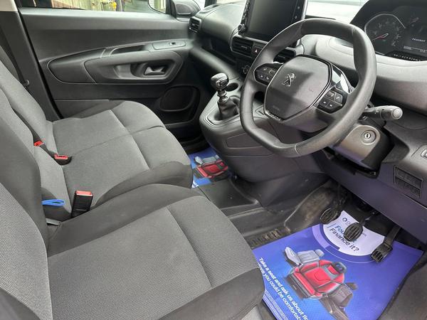 Peugeot Partner 1.5 BlueHDi 1000 Asphalt Premium Standard Panel Van SWB Euro 6 5dr