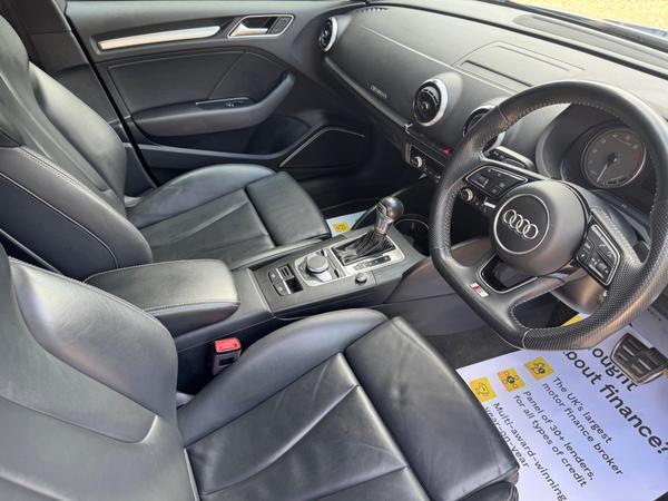 Audi S3 2.0 TFSI Black Edition Sportback S Tronic quattro Euro 6 (s/s) 5dr