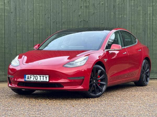 Tesla Model 3 (Dual Motor) Performance Auto 4WDE 4dr (Performance Upgrade)