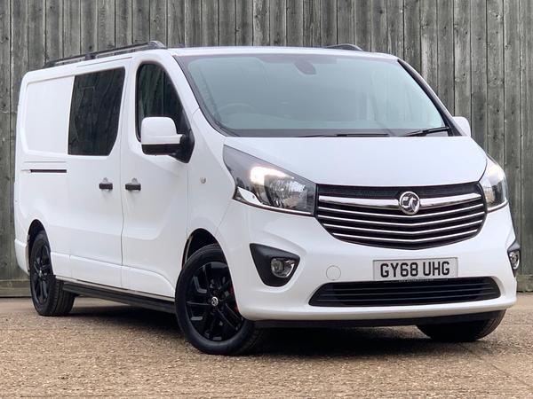 Vauxhall Vivaro 1.6 CDTi 2900 BiTurbo ecoTEC Limited Edition Nav Crew Van L2 H1 Euro 6 (s/s) 5dr (6 Seat)