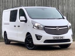 Vauxhall Vivaro 1.6 CDTi 2900 BiTurbo ecoTEC Limited Edition Nav Crew Van L2 H1 Euro 6 (s/s) 5dr (6 Seat) at 0th
