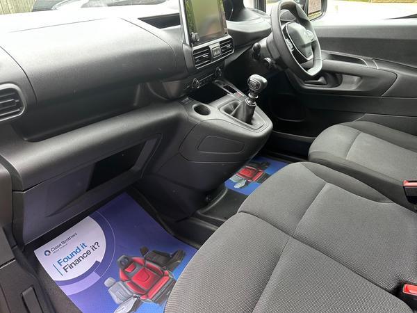 Peugeot Partner 1.5 BlueHDi 1000 Asphalt Premium Standard Panel Van SWB Euro 6 5dr