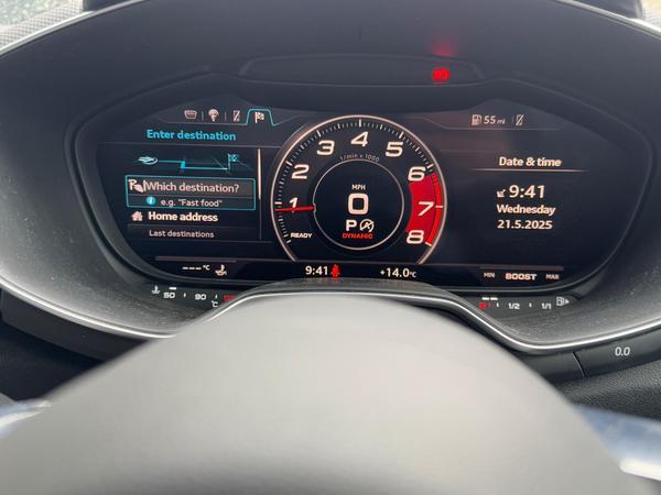 Audi TT 2.0 TFSI 40 Black Edition S Tronic Euro 6 (s/s) 3dr